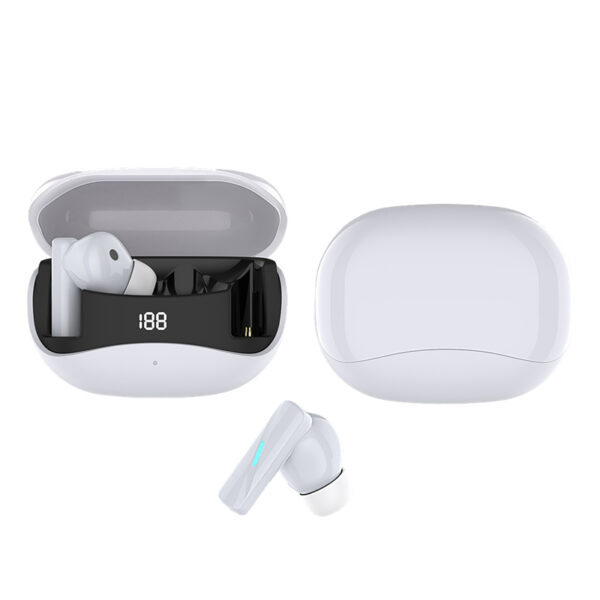 Real Active Noise Cancelling ANC + ENC Mate60 Earbuds - BT V5.3 - HD Call, Music, Game Earbud - Image 4
