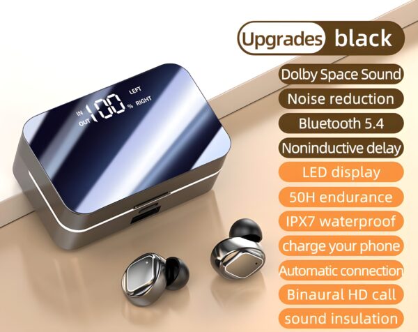 S30 TWS - BT V5.4 - HiFi Earbuds - 200+ Hours Backup Original Earbuds