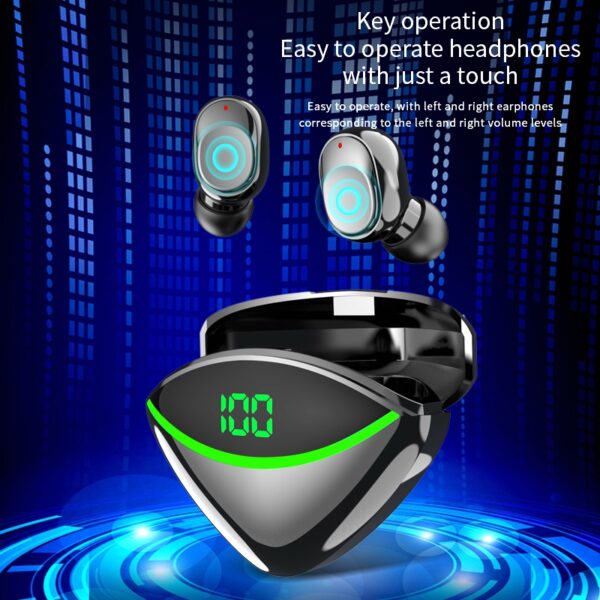 New Y-One Earbuds - Upgraded BT 5.3 Tws Pure Bass - Stylish Earbuds - Image 2