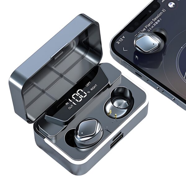 S30 TWS - BT V5.4 - HiFi Earbuds - 200+ Hours Backup Original Earbuds - Image 2